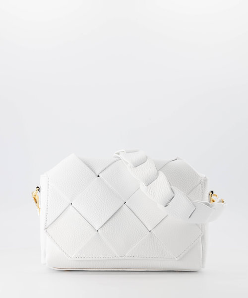 Gitta - Classic Grain - Hand bags - White - D01 - Gold