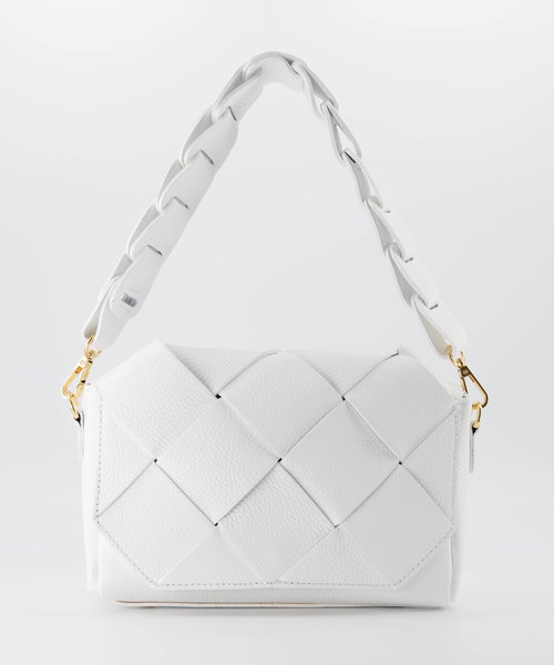 Gitta - Classic Grain - Hand bags - White - D01 - Gold