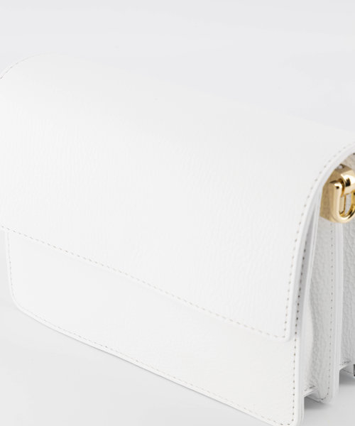 Alicia - Classic Grain - Crossbody bags - White - D01 - Gold