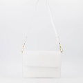 Alicia - Classic Grain - Crossbody bags - White - D01 - Gold