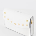 Laura - Classic Grain - Crossbody bags - White - D01 - Gold