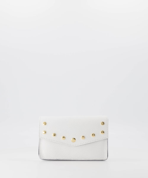 Laura - Classic Grain - Crossbody bags - White - D01 - Gold