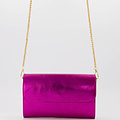 Valencia - Metallic - Evening bags - Pink - Fuchsia L538 - Gold