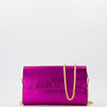 Valencia - Metallic - Avondtassen - Roze - Fuchsia L538 - Goudkleurig