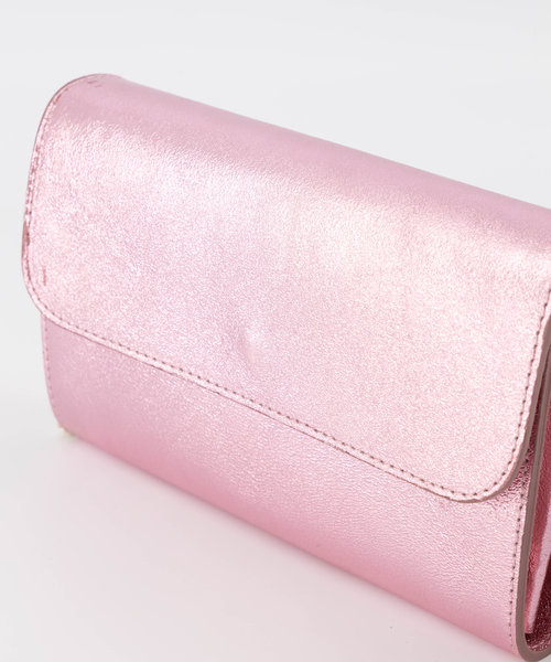 Valencia - Metallic - Evening bags - Pink - L532 - Gold