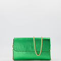 Valencia - Metallic - Avondtassen - Groen - L529 - Goudkleurig