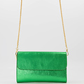 Valencia - Metallic - Avondtassen - Groen - L529 - Goudkleurig