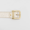 Diane - Classic Grain - Riemen met gesp - Goud -  - Goudkleurig