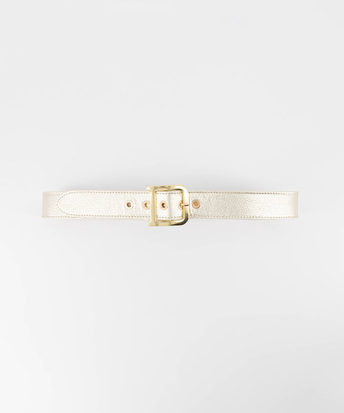 Diane - Classic Grain - Riemen met gesp - Goud -  - Goudkleurig