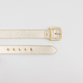 Diane - Classic Grain - Riemen met gesp - Goud -  - Goudkleurig