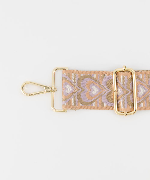 Love -  - Bag straps - Pink -  - Gold