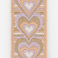 Love -  - Bag straps - Pink -  - Gold