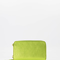 Jackie - Metallic - Portemonnees - Groen - Appelgroen L518 - Goudkleurig