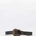 Abbey - Sauvage - Belts with buckles - Black -  - Bronze