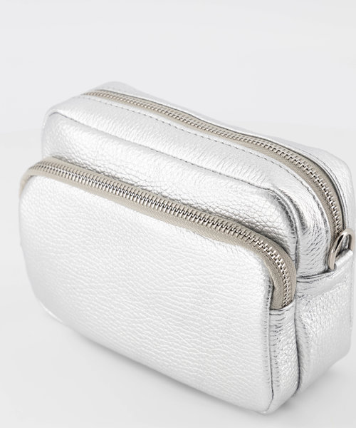 Eliza - Classic Grain - Crossbody bags - Gold -  - Silver