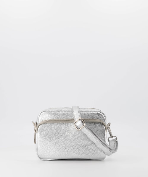 Eliza - Classic Grain - Crossbody bags - Gold -  - Silver
