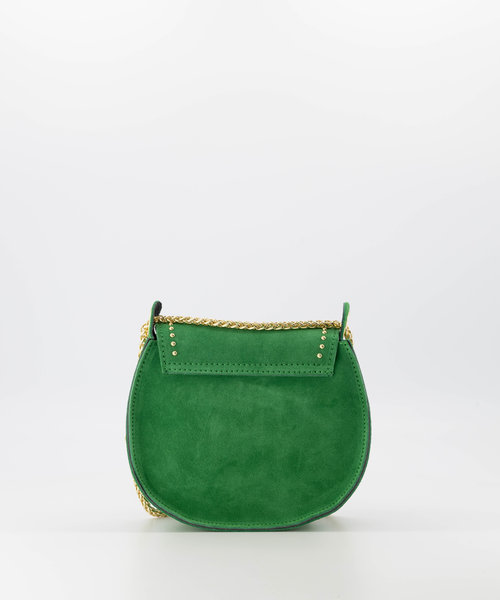 Doutzen 2 - Suede - Hand bags - Green - 35 - Gold