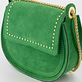 Doutzen 2 - Suede - Hand bags - Green - 35 - Gold