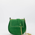 Doutzen 2 - Suede - Hand bags - Green - 35 - Gold