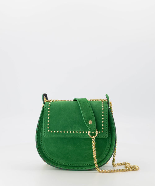 Doutzen 2 - Suede - Hand bags - Green - 35 - Gold