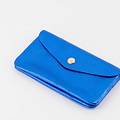 Lisa Big - Metallic - Wallets - Blue - Kobaltblauw L509 - Gold