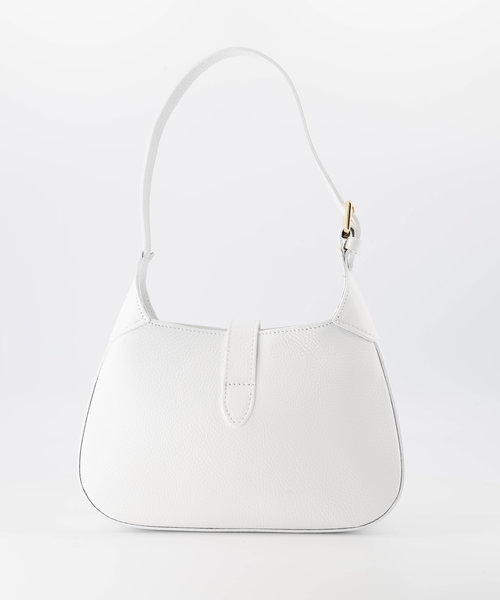 Gemma - Classic Grain - Hand bags - White - D01 - Gold