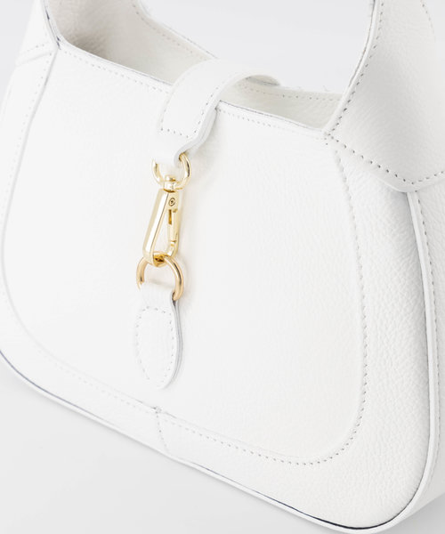 Gemma - Classic Grain - Hand bags - White - D01 - Gold