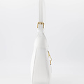 Gemma - Classic Grain - Hand bags - White - D01 - Gold