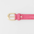 Suus - Croco - Belts with buckles - Pink -  - Goudkleurig