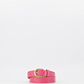 Suus - Croco - Belts with buckles - Pink -  - Goudkleurig