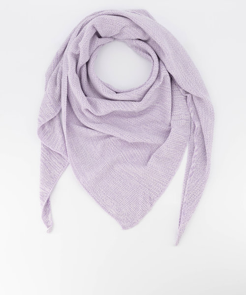 Livia - Knitwear - Effen sjaals - Paars - Lila -