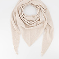 Livia - Knitwear - Effen sjaals - Beige - 207 -