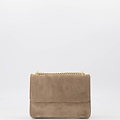 Yara - Suede - Crossbody bags - Beige - 4 - Gold