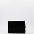 Yara - Suede - Crossbody bags - Black - 23 - Gold