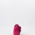Londyn - Suede - Crossbodytassen - Roze - Fuchsia 16 - Bronskleurig
