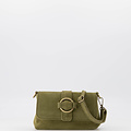 Londyn - Suede - Crossbody bags - Green - Olijfgroen 0527 - Bronze