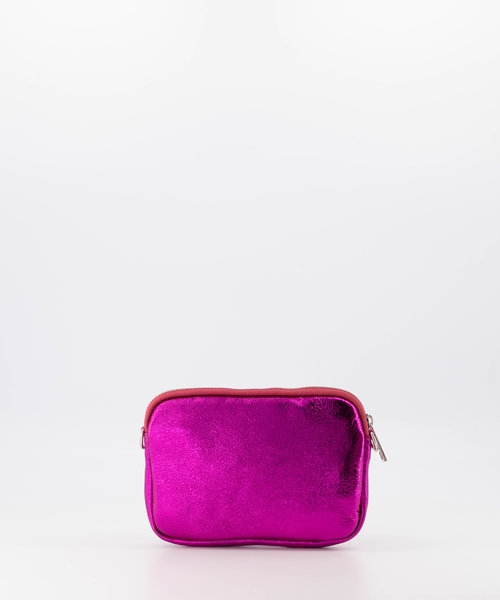 Alani - Metallic - Crossbody bags - Pink - Fuchsia L538 - Silver