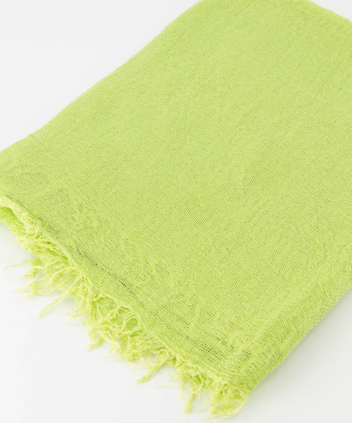 Linsy -  - Plain scarves - Green - Appelgroen -