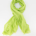 Linsy -  - Plain scarves - Green - Appelgroen -