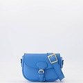 Bobbie Small - Classic Grain - Crossbodytassen - Blauw - Lapisblauw T4139 - Goudkleurig