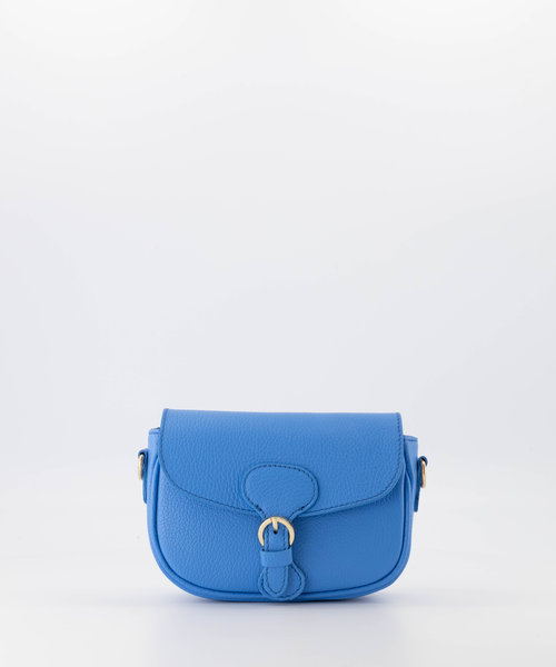 Bobbie Small - Classic Grain - Crossbody bags - Blue - Lapisblauw T4139 - Gold