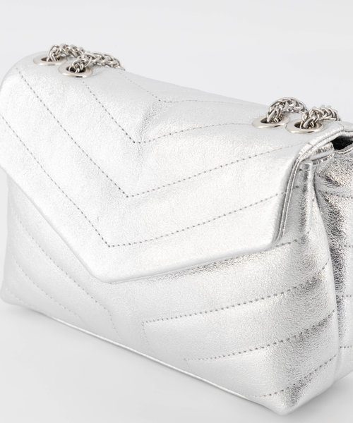 Celine - Metallic - Crossbodytassen - Zilver - L502 - Goudkleurig