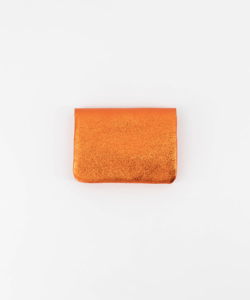 Lisa Small - Metallic - Wallets - Orange - L520 - Gold
