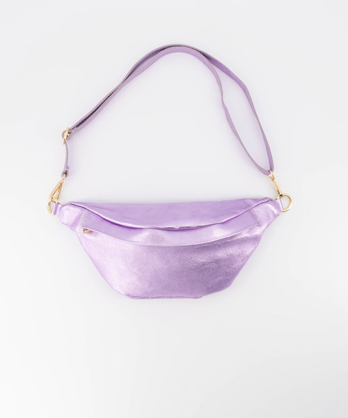 Fleur - Metallic - Bum bags - Purple - Lila L43 - Gold