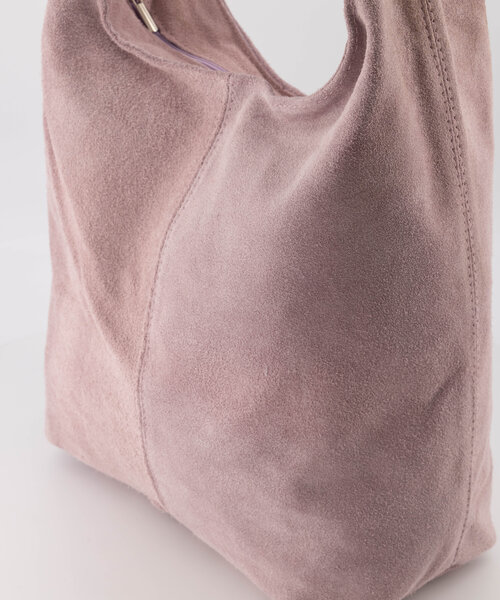 Loreen - Suede - Shoulder bags - Blue - Lapisblauw -