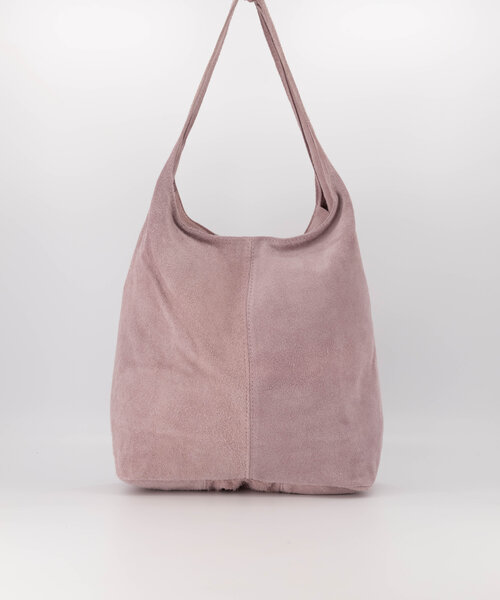 Loreen - Suede - Shoulder bags - Blue - Lapisblauw -