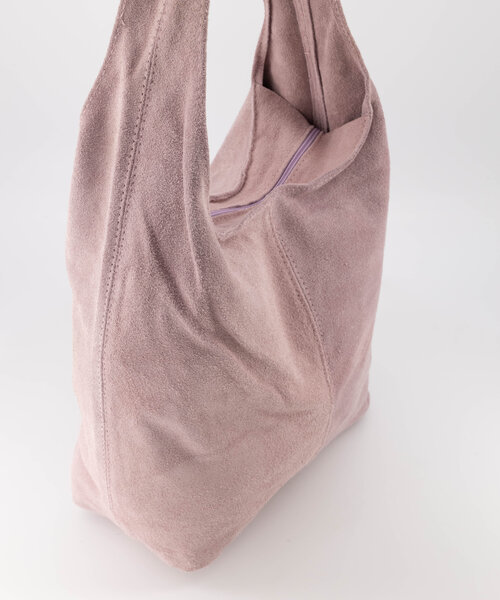 Loreen - Suede - Schoudertassen - Paars - Lila 15 -