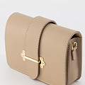 Pria - Classic Grain - Crossbody bags - Taupe - D05 - Gold