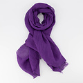 Leny -  - Effen sjaals - Paars -  -