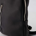 Martina - Classic Grain - Crossbody bags - Black - D28 - Silver